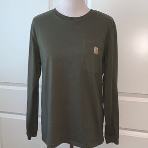 CARHARTT SIZE LARGE (12-14) LONG SLEEVE SHIRT